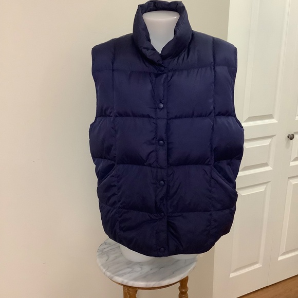 Lands’End Down Puffer Vest Large - Picture 14 of 16